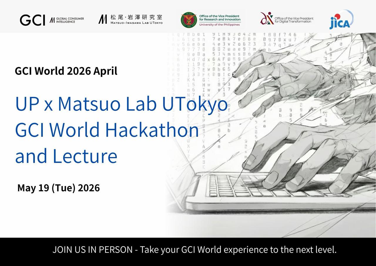 Code and Connect: The Matsuo Lab of the University of Tokyo Collabs with UP for a Day of AI and Data Science